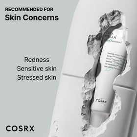 COSRX Pure Fit Cica Cream label notes 6000 ppm Centella extract.