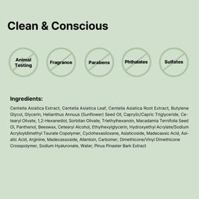 COSRX Pure Fit Cica Cream for acne-prone skin featured in routine use.