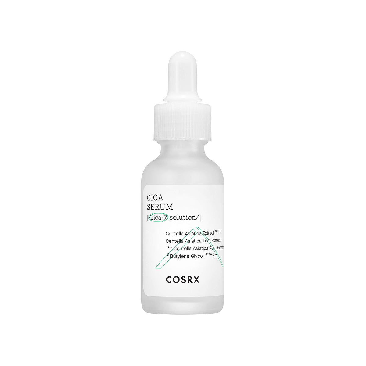 COSRX Pure Fit Cica Serum bottle for calming skincare