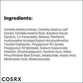 COSRX Pure Fit Cica Serum ingredients highlight pine bark extract