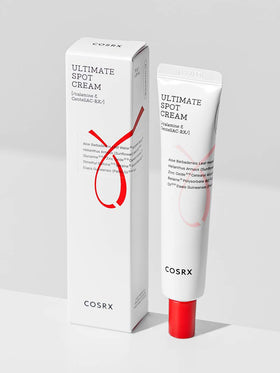 COSRX Ultimate Spot Cream packaging front showing compact 30 g size.