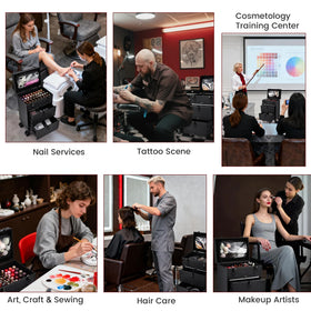 Costravio mobile stylist case fits salons weddings and on location jobs