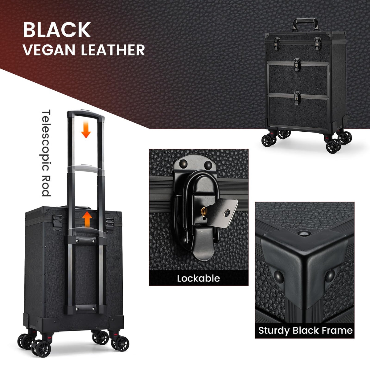 Costravio removable divider keeps items organized and prevents movement