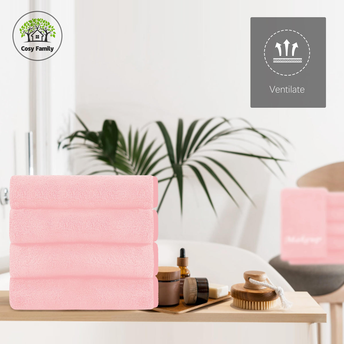 Cosy Family eye makeup removal cloths gentle on delicate areas