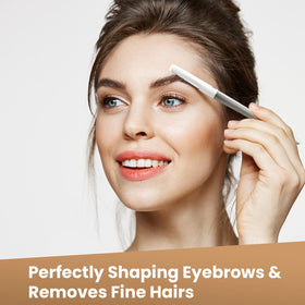 COSYLIFE eyebrow razor blade included for precise brow grooming