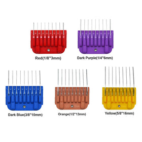 COSYONALL animal guide comb dark purple 1/4in for medium coats