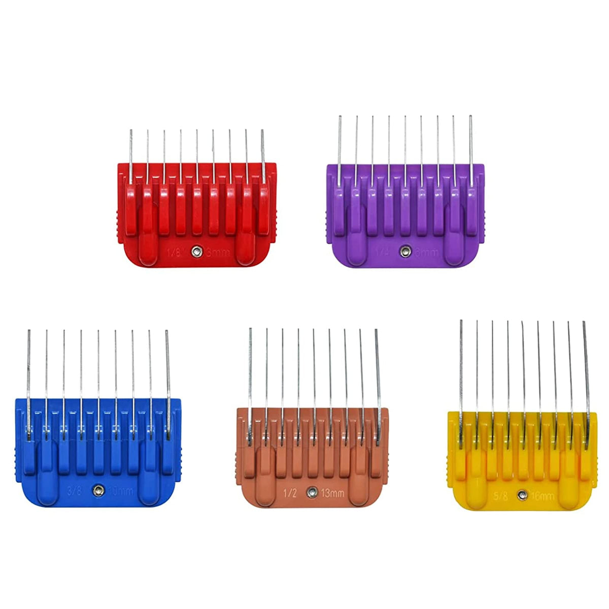 COSYONALL animal guide comb red 1/8in for precision grooming on small dogs