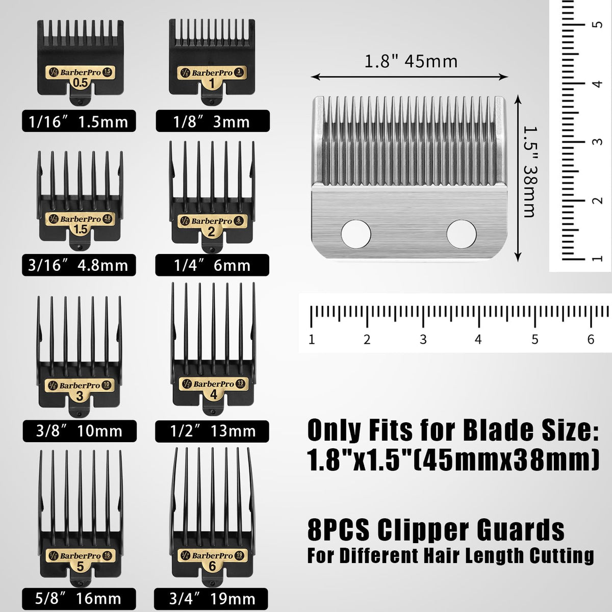 COSYONALL guard 1-8in for smooth edge lines.