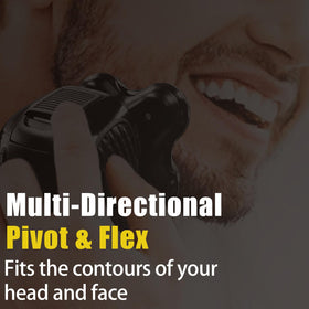 Cosyonall multidirectional pivot enhances full-face contour contact.