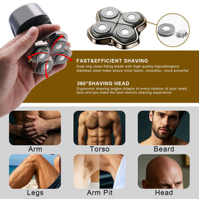 COSYONALL Shaver PRO installation close-up demonstrates fast snap-in fit