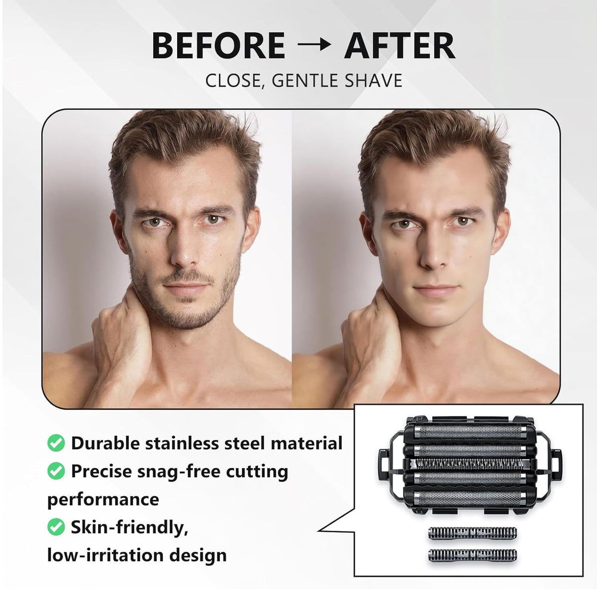 COSYONALL WES9032P simple replacement keeps shaver performing