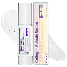 Cosyuree Collagen Spicule Serum bottle for daily hydration.