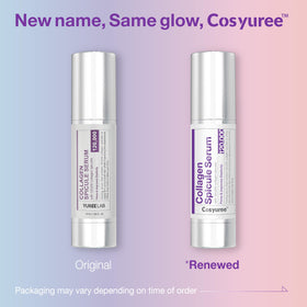 Cosyuree Collagen Spicule Serum nightly hydration routine shot.