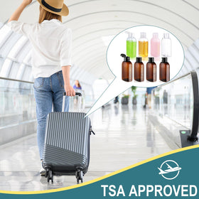 Cosywell travel bottles in use on a trip, ideal for outdoor adventures.