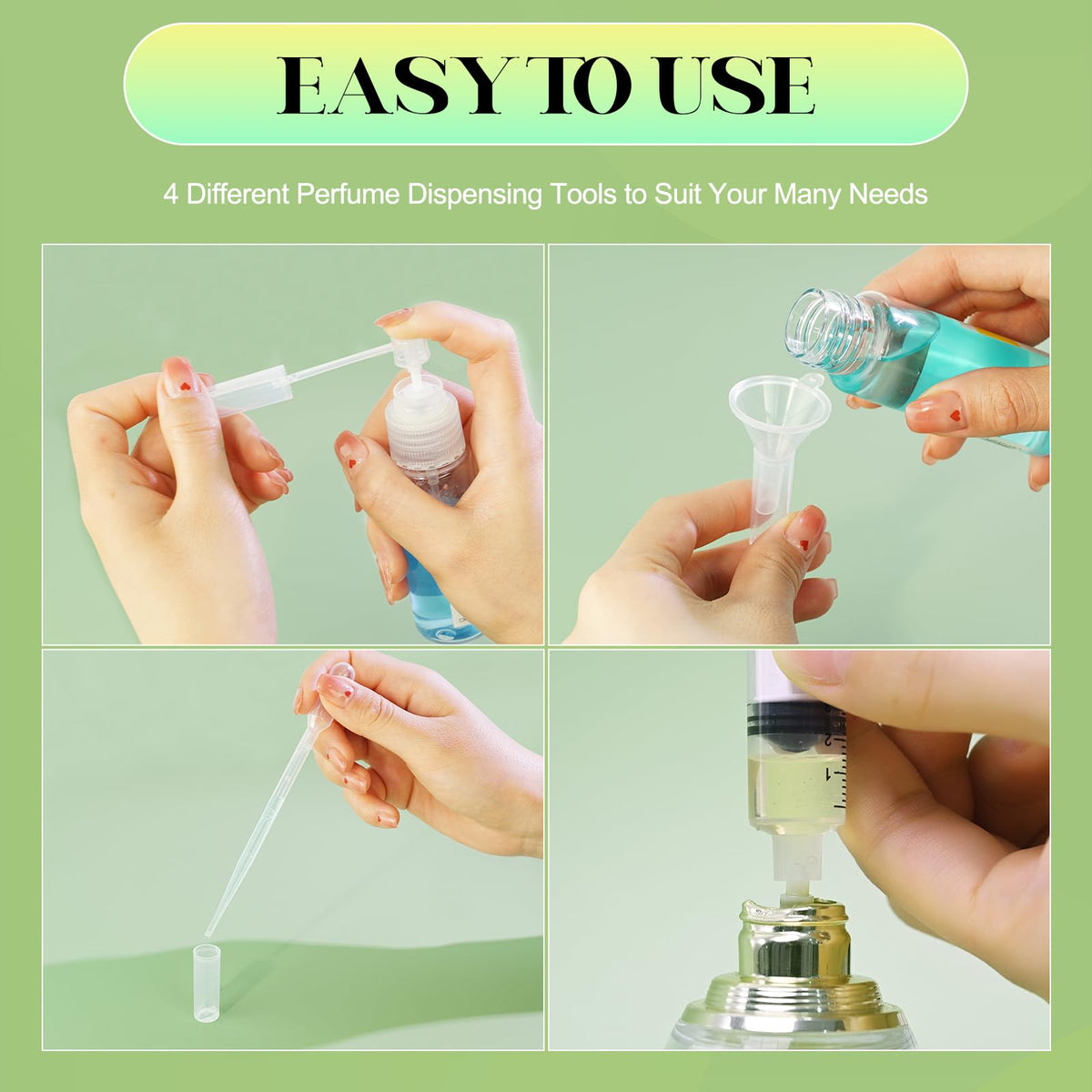 Cotchen compact mini atomizers fit in bags for on-the-go use.