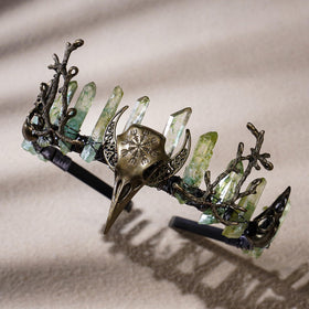 CoTeeZa Handcrafted crown provides natural wire binding for secure, comfortable wear.