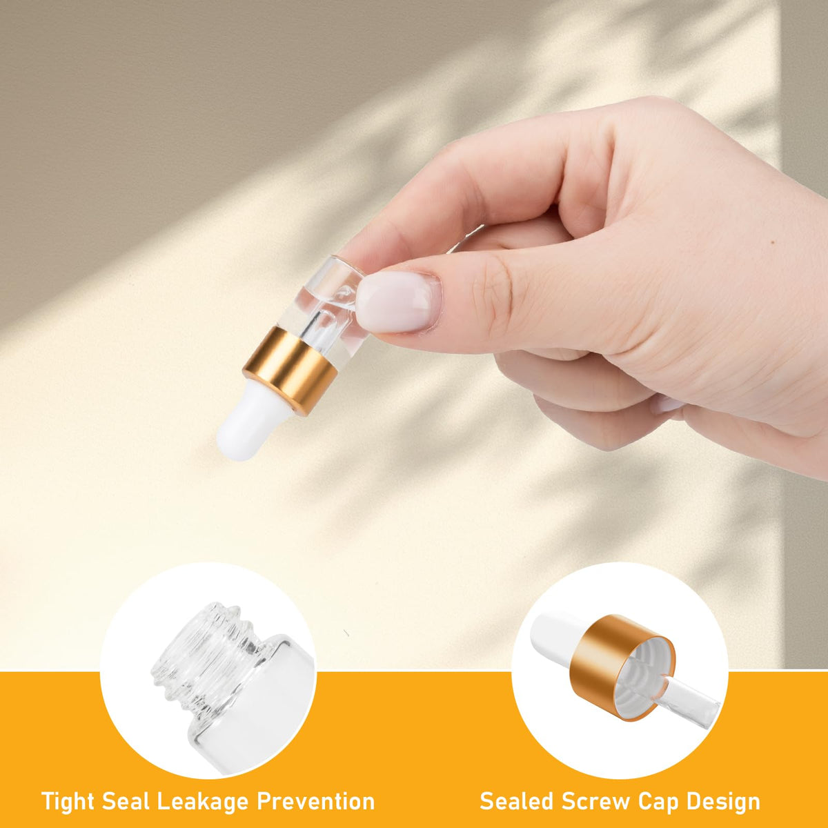 COTOM DIY gift packaging includes 4x 2ml pipettes for easy dispensing.
