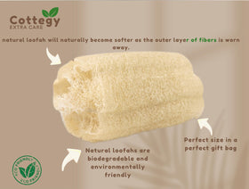 Cottegy sturdy cotton handle provides comfortable grip
