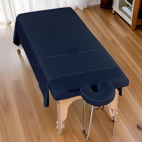 Cottingon flat sheet 61x100 provides full coverage and clean presentation.