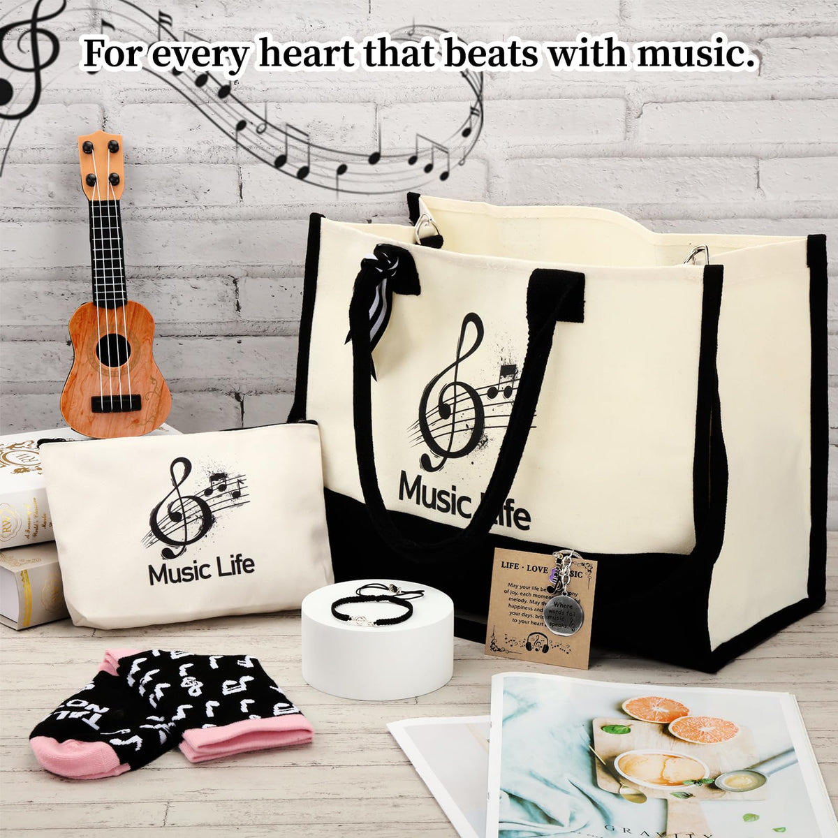 Cotwinter music socks blend comfort and style for everyday wear.