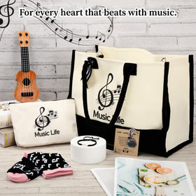 Cotwinter music socks blend comfort and style for everyday wear.