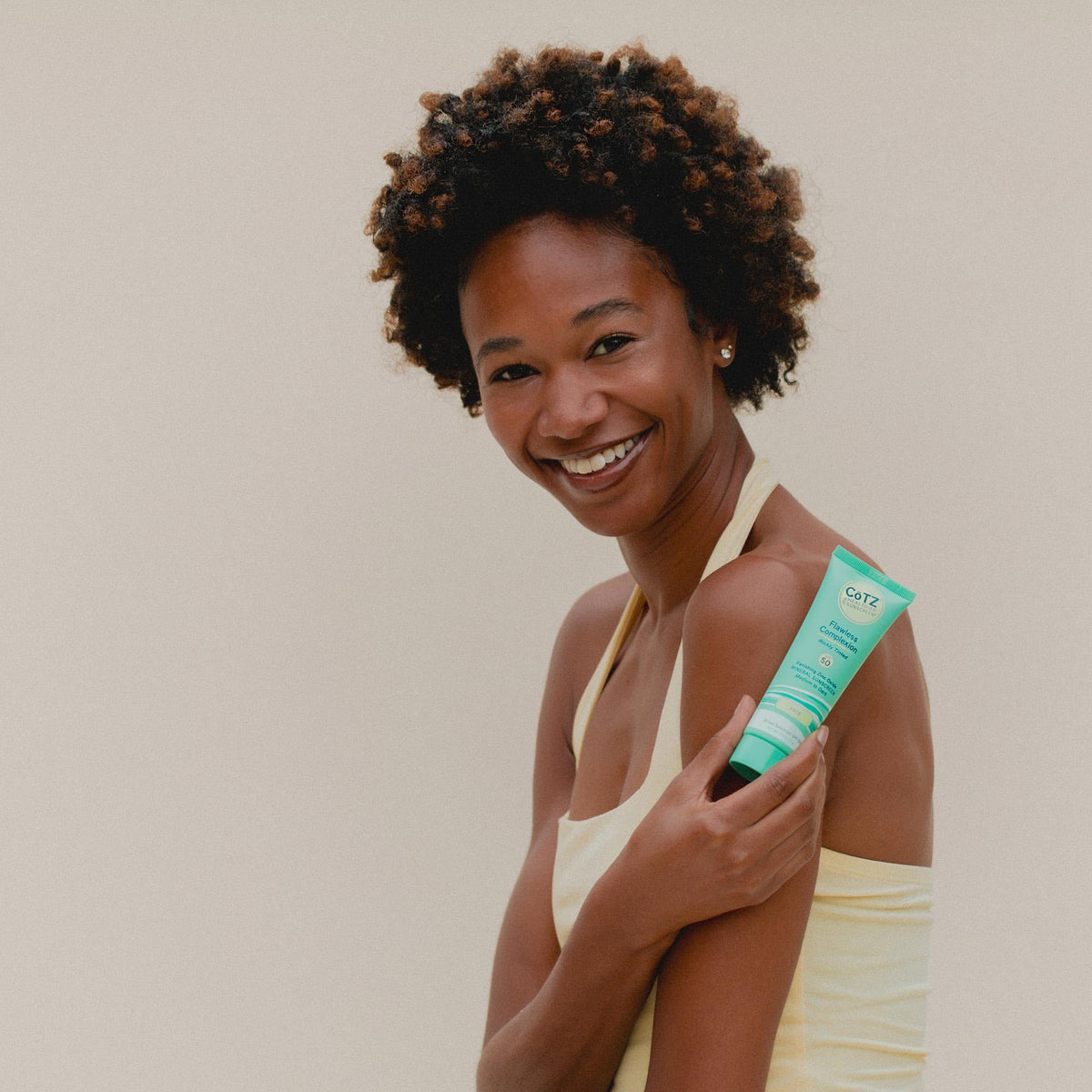 CoTZ matte finish texture on skin provides shine-free wear