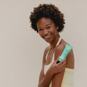 CoTZ matte finish texture on skin provides shine-free wear