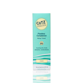 CoTZ reef-friendly symbol on packaging for marine-safe sun care