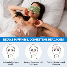 Coume jade eye mask warmed for tired eyes after long work