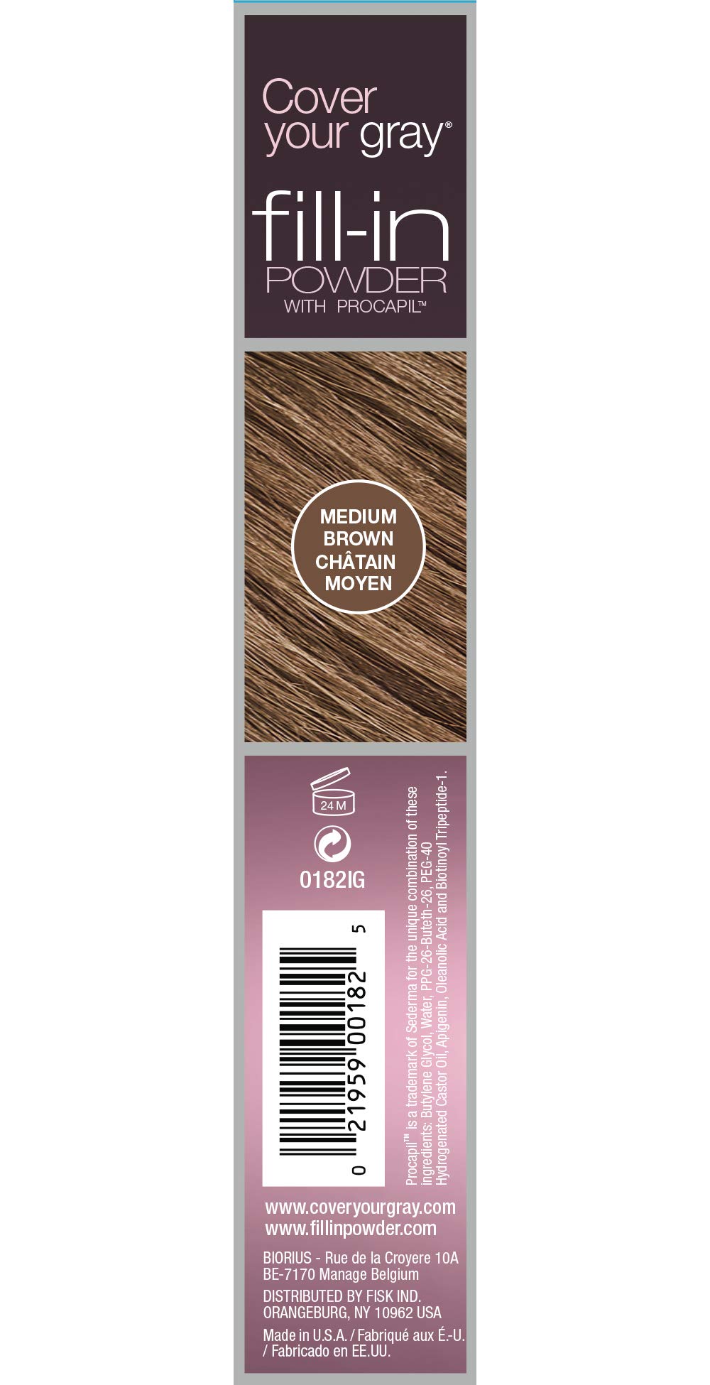 Cover Your Gray Fill-In-Powder brush applicator for precise application