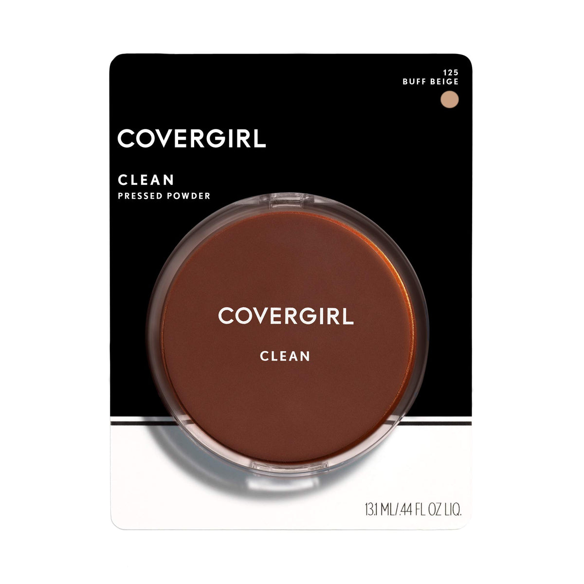 Covergirl Clean Pressed Powder Foundation on skin delivers shine control and a smooth look.