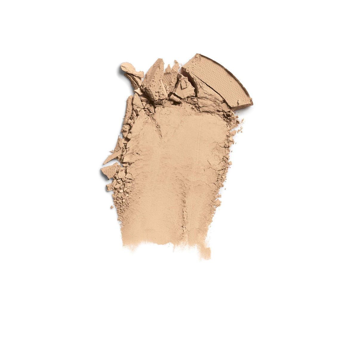 Covergirl Clean Pressed Powder Foundation on a brush sets makeup quickly and evenly.