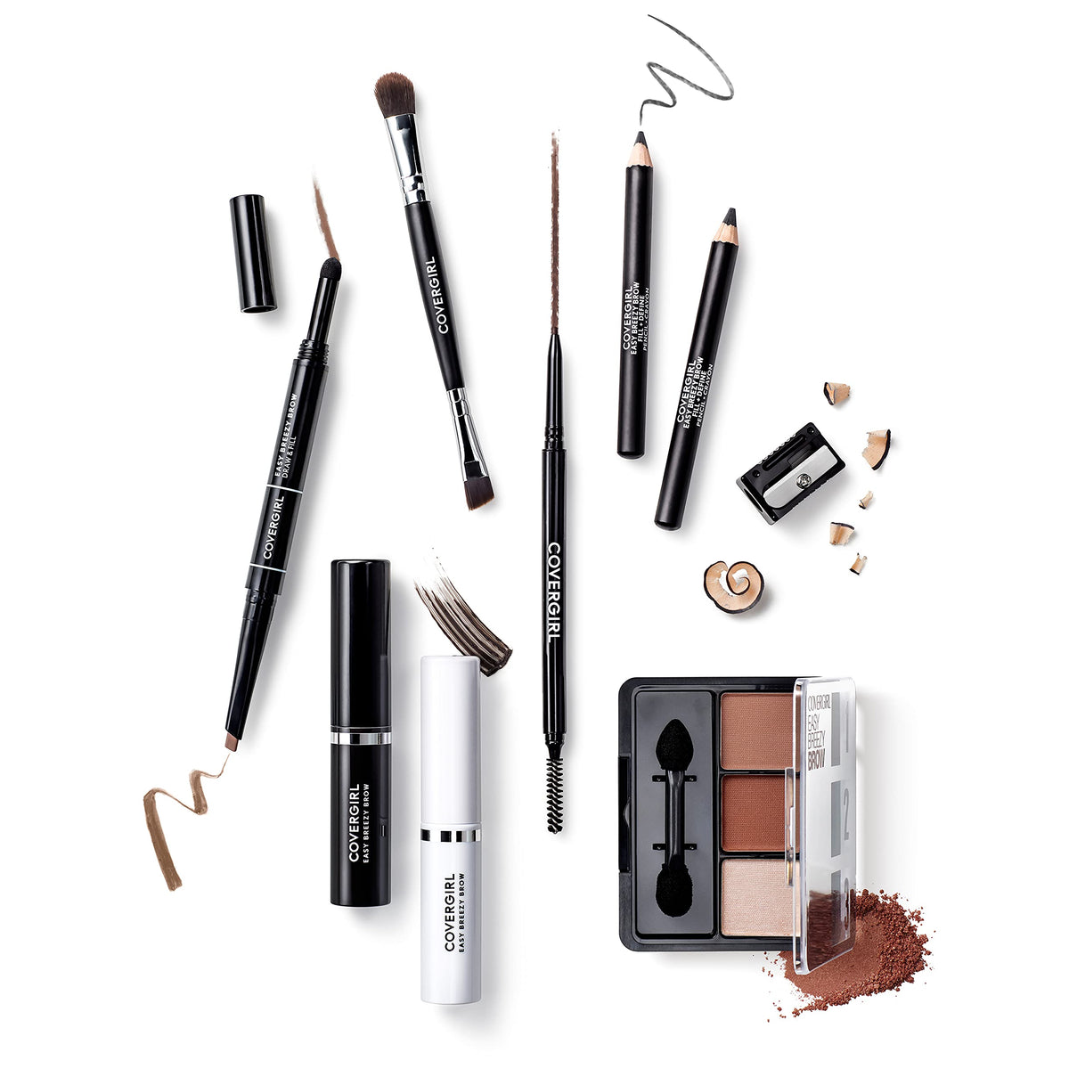 COVERGIRL Easy Breezy Brow Gel cruelty-free packaging emphasizes ethical beauty.