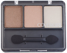 CoverGirl Eye Enhancers Cafe Au Lait 105 shadow trio for versatile day-to-night color