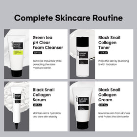 Coxir Black Snail Collagen Starter Kit gift-ready: perfect present for skincare lovers
