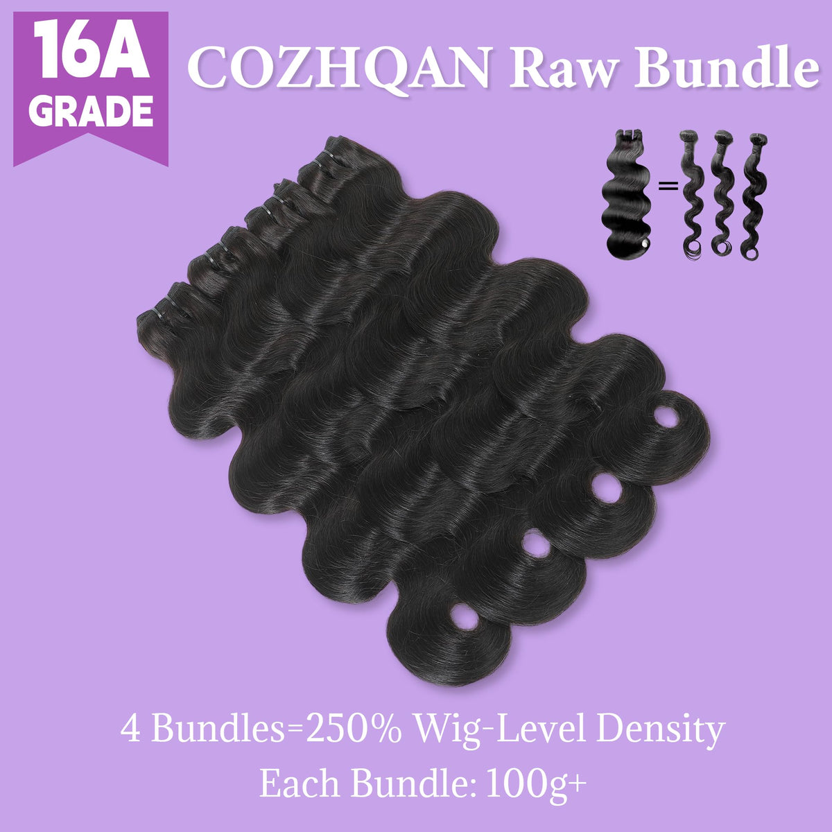 COZHQAN double-machine weft closeup shows durable construction with reduced shedding