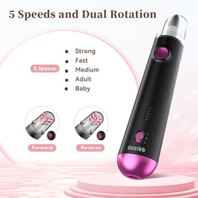 CoziBB eight-in-one nail kit with multiple bits for complete care.