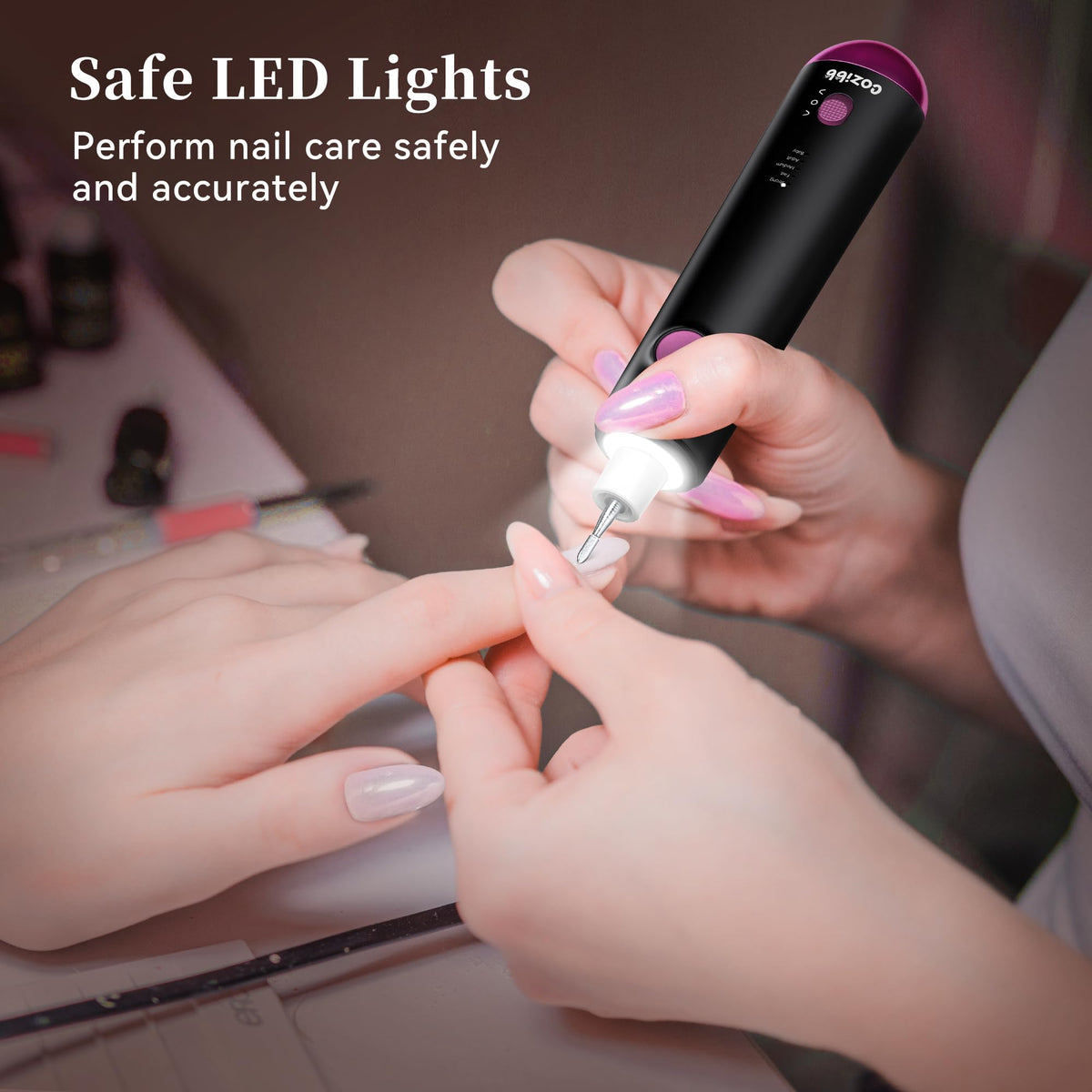 CoziBB LED illumination and dust cover support clean, accurate work.