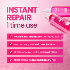 CP-1 post-use look shows smooth, manageable hair with visible softness.