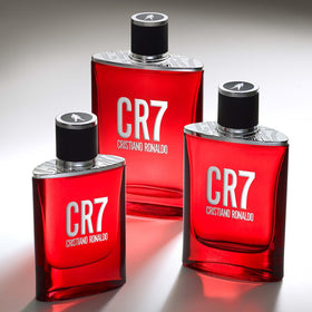 CR7 EDT rectangular bottle design adds style to any fragrance collection.