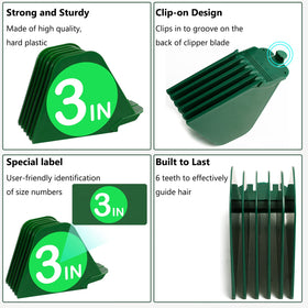 CR8GR8 2 inch guard for even side length maintenance