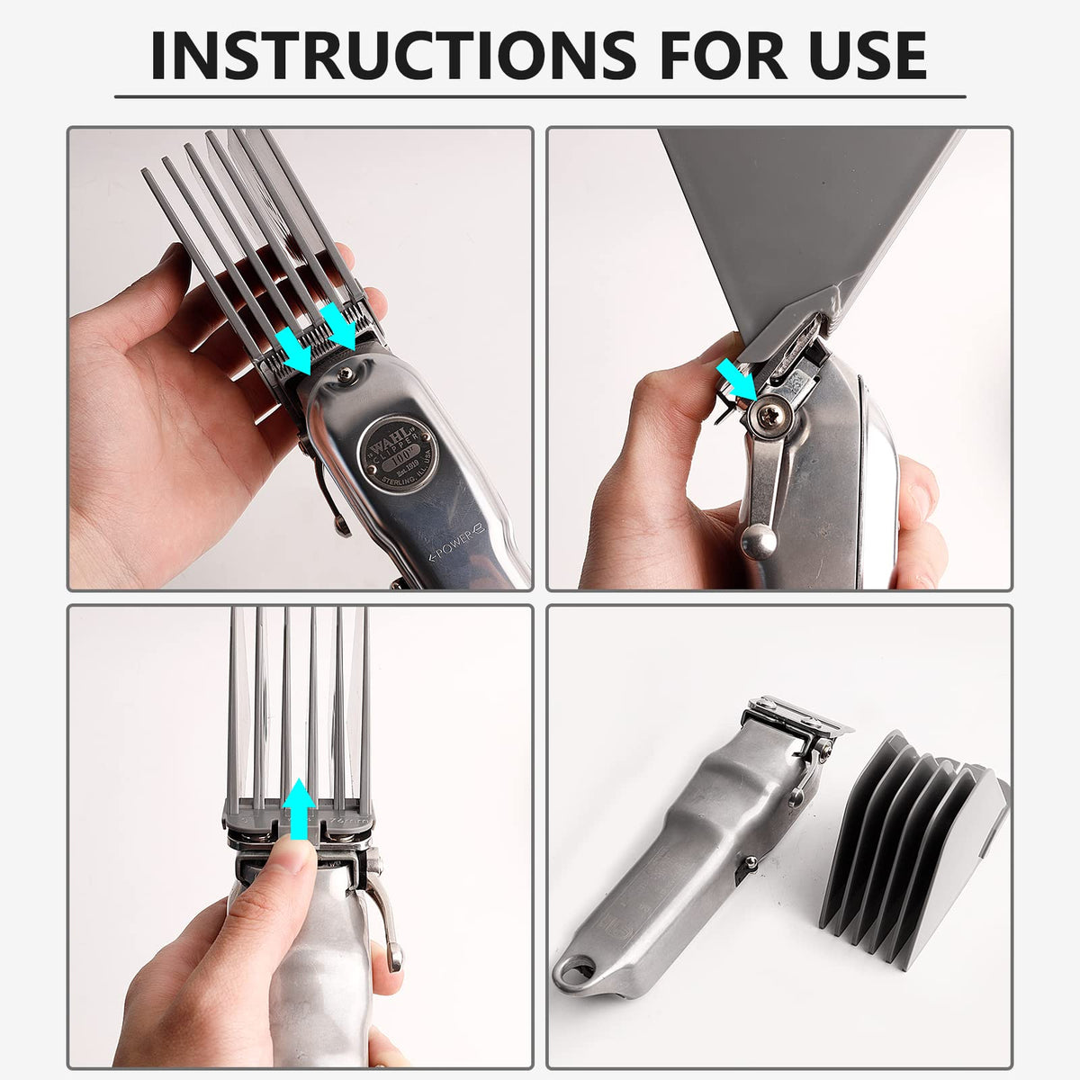 CR8GR8 2point25inch clipper guard, ideal for consistent fades and finishes