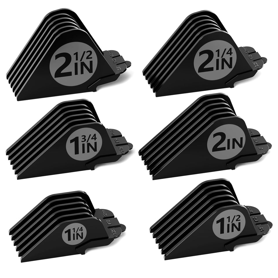 CR8GR8 clipper guards pack with six lengths for versatile styling at home