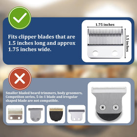 CR8GR8 clipper guards attach securely to Wahl clippers