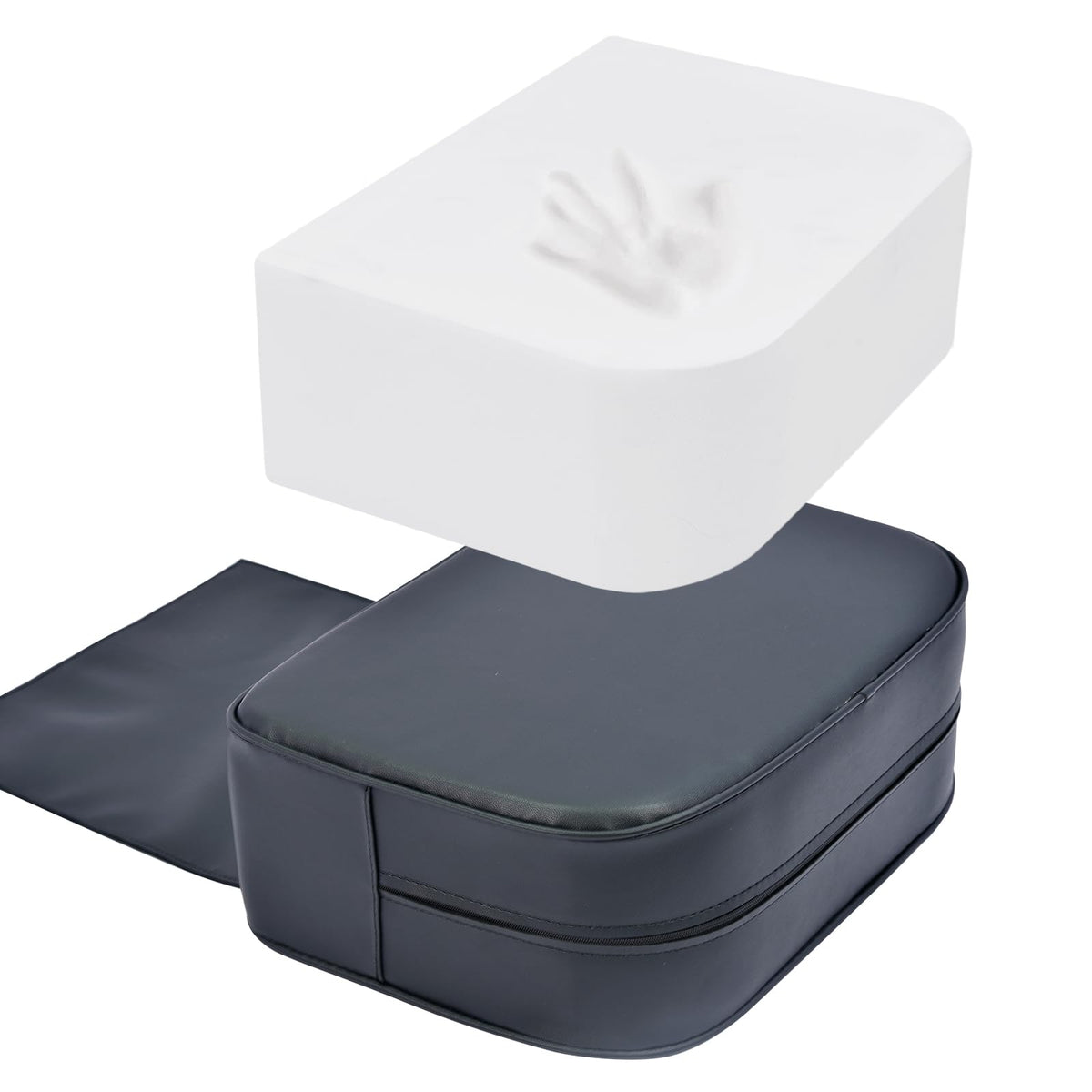 Crablux waterproof salon pad protects chairs and cleans easily after spills.