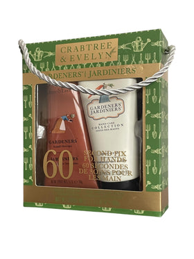 Crabtree & Evelyn Gardeners Hand Therapy Cream pump bottle demonstrates easy application