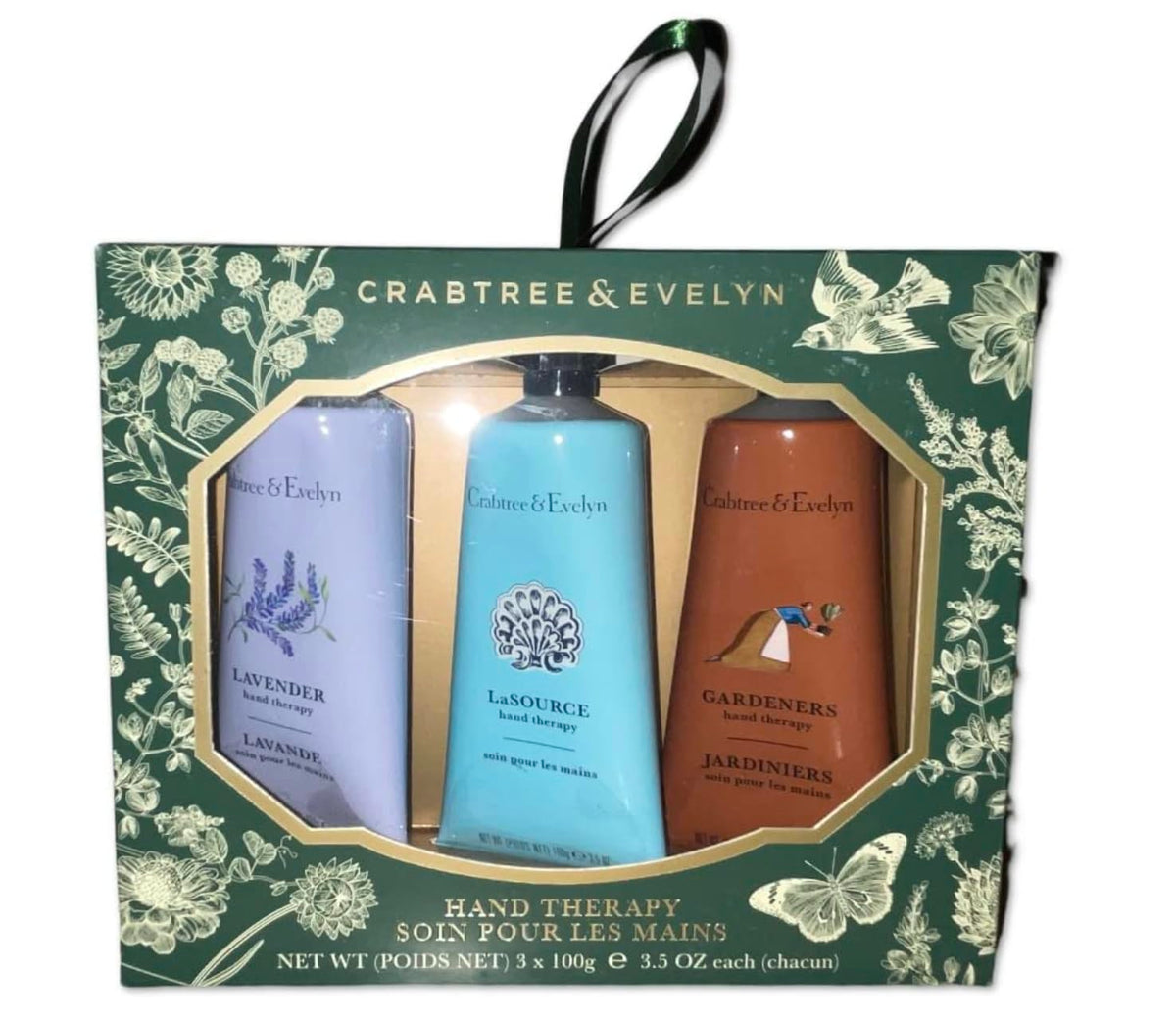 Crabtree and Evelyn Hand Therapy Set Lavender La Source Gardeners for everyday nourishing hand care.