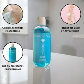 Crabtree & Evelyn La Source rich-lather yields spa-like refreshment after shower