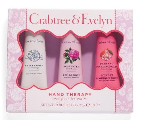 Crabtree & Evelyn Luxury Hand Therapy Collection box for daily moisturization and gifting