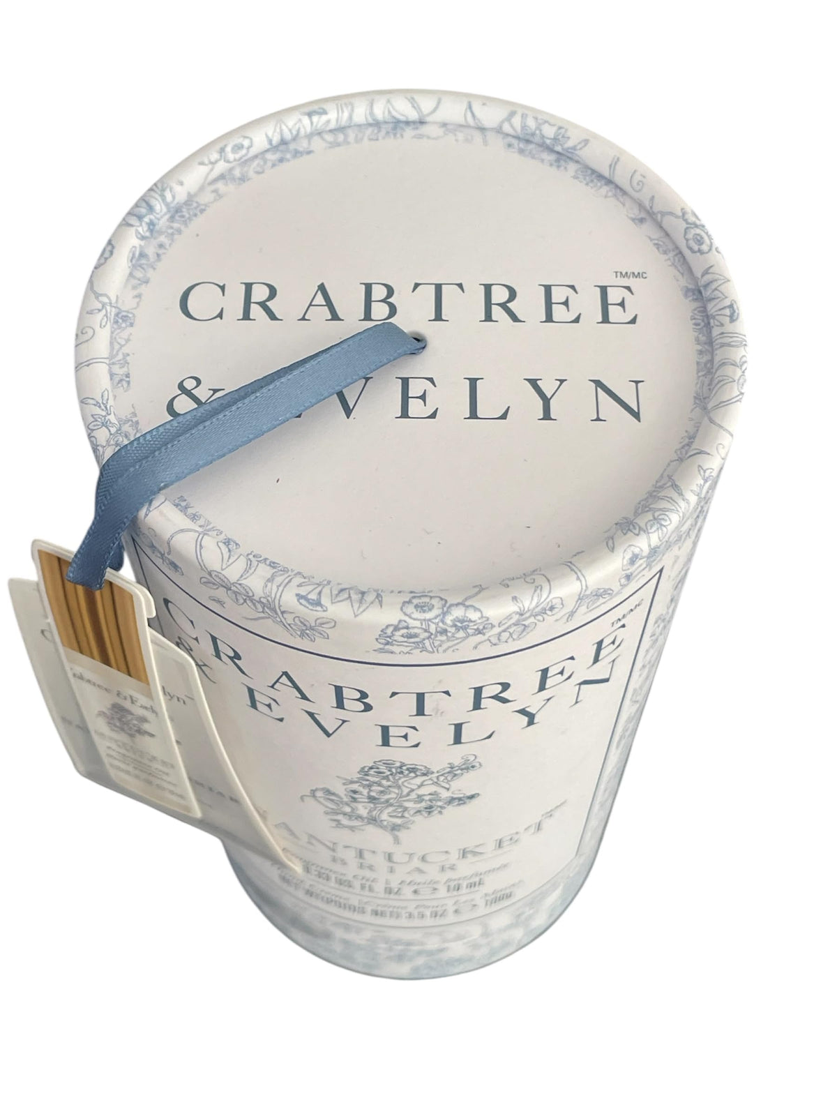 Crabtree & Evelyn Nantucket Briar gift set displayed in elegant packaging.
